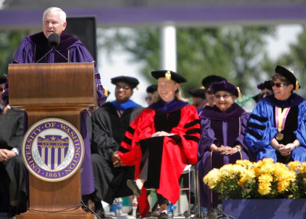 Defense Secretary Addresses Uw Graduates