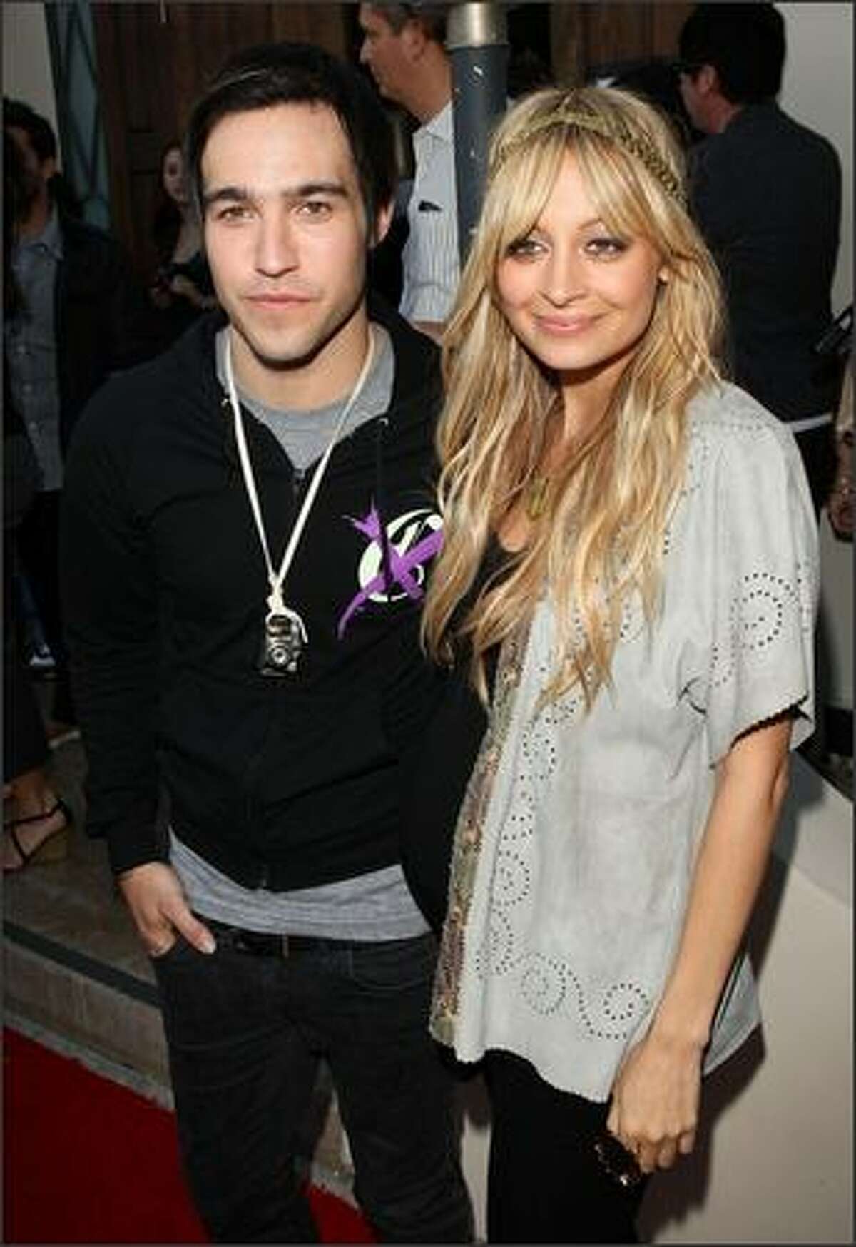 Musician/designer Pete Wentz and designer Nicole Richie co-host the House of Harlow, Clandestine Industries and Switch Boutique fashion show held at Boulevard3 in Hollywood, Calif., on Thursday, June 4, 2009. House of Harlow is Richie's jewelry line, Clandestine Industries is Wentz's clothing line and Switch Boutique is a Beverly Hills fashion store.