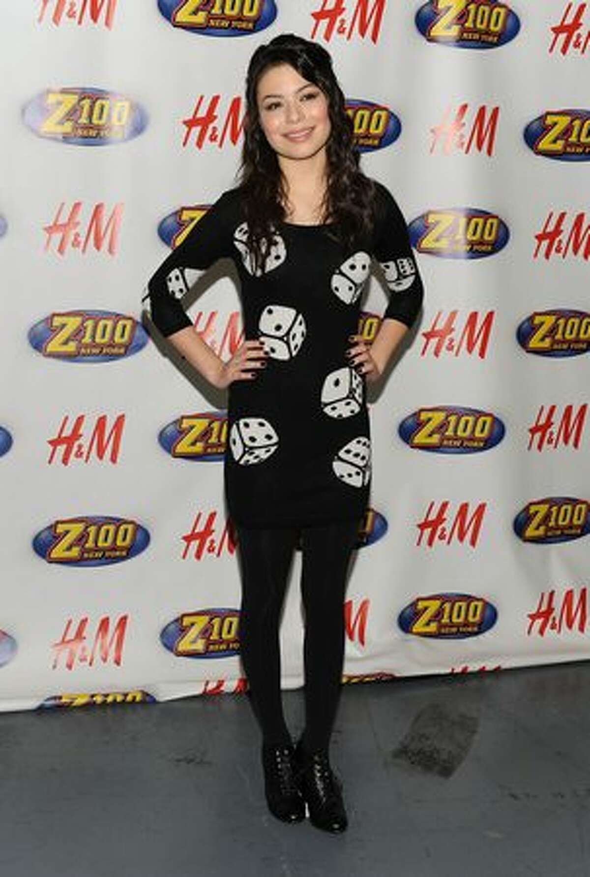 Actress Miranda Cosgrove attends Z100's Jingle Ball 2009 at Madison Square Garden on December 11, 2009 in New York City.