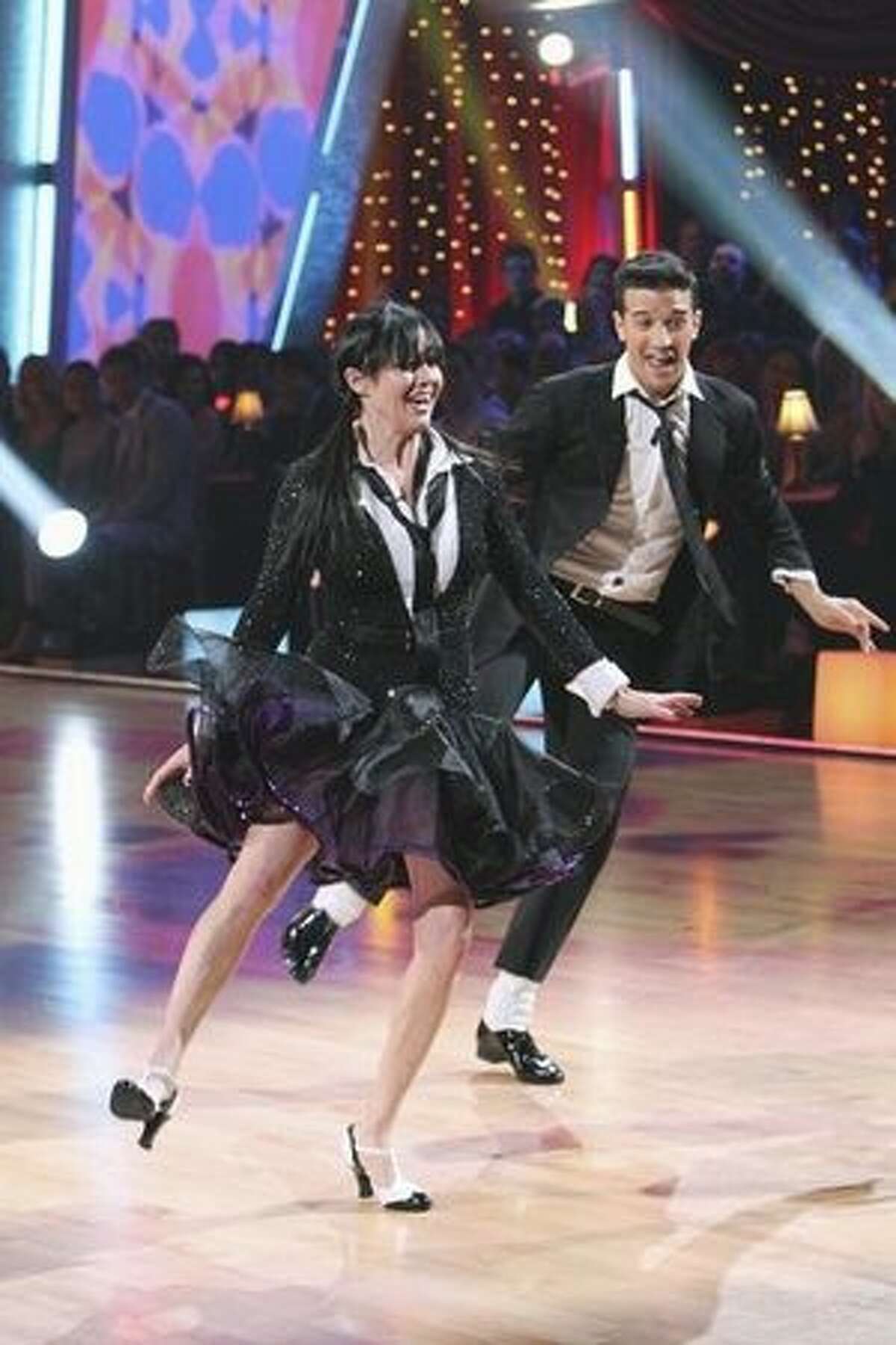 Shannen Doherty and Mark Ballas.