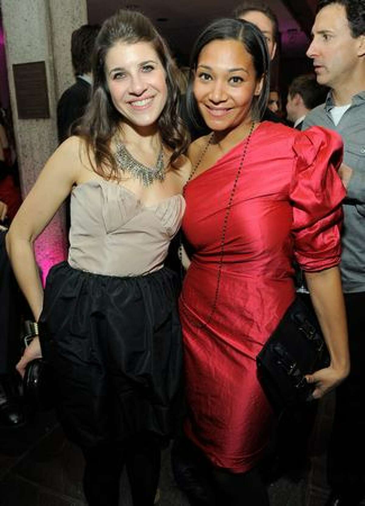 Rachel Lee and Monique Pean attend the 2009 Whitney Museum Gala Studio Party at The Whitney Museum of American Art in New York City.