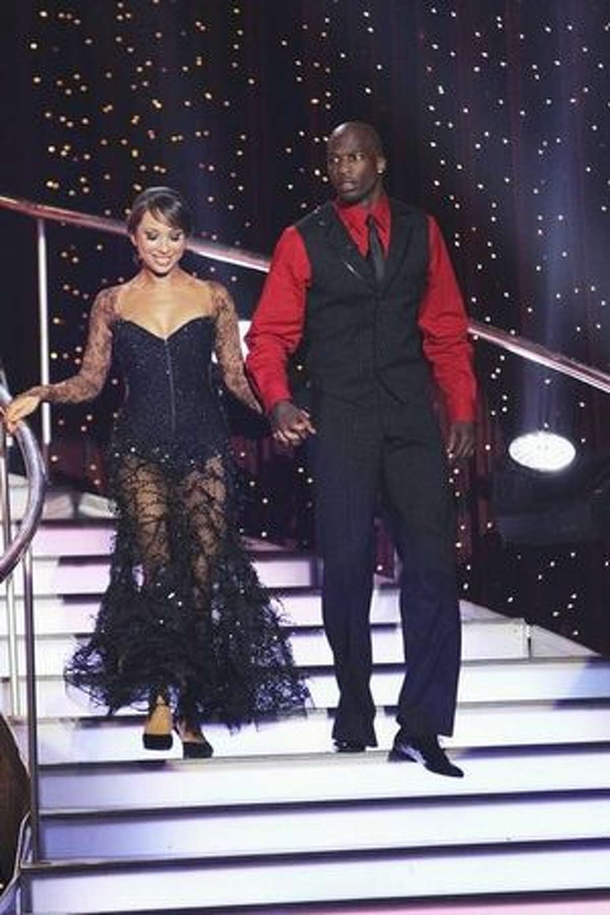 The remaining couples are: Pro football player Chad Ochocinco and his professional partner, Cheryl Burke;