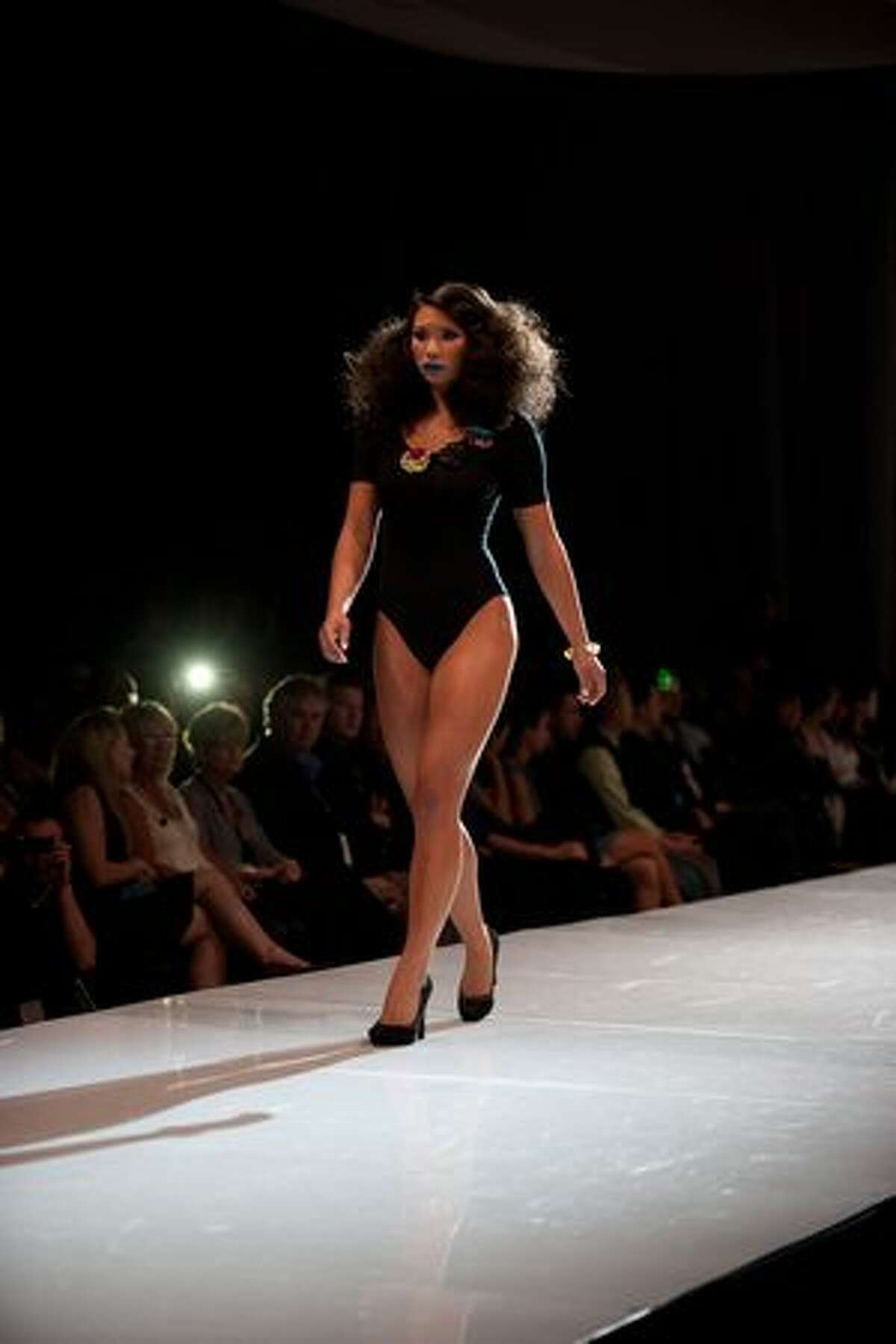 Models showcase the latest garments from designer Bukola Are from House of Versatile Styles.