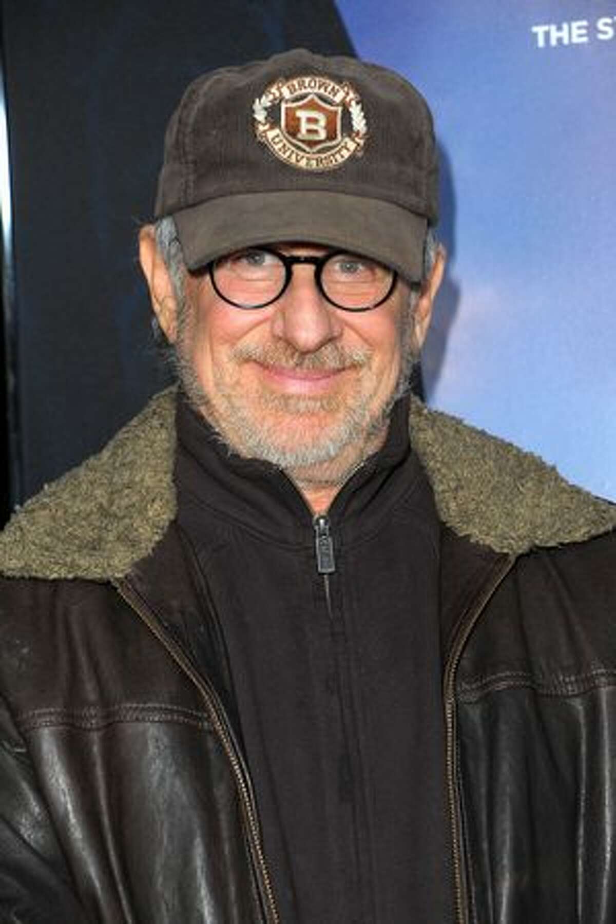 Executive producer Steven Spielberg arrives.