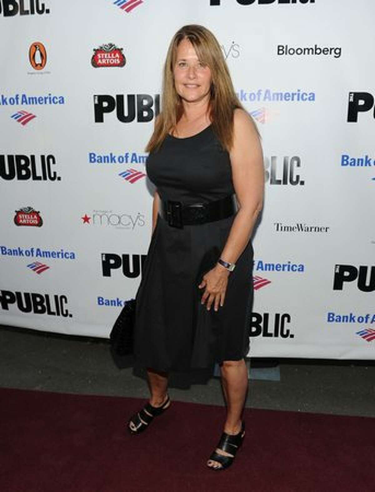 Actress Lorraine Bracco attends the 2010 Public Theater Gala at the Delacorte Theater.