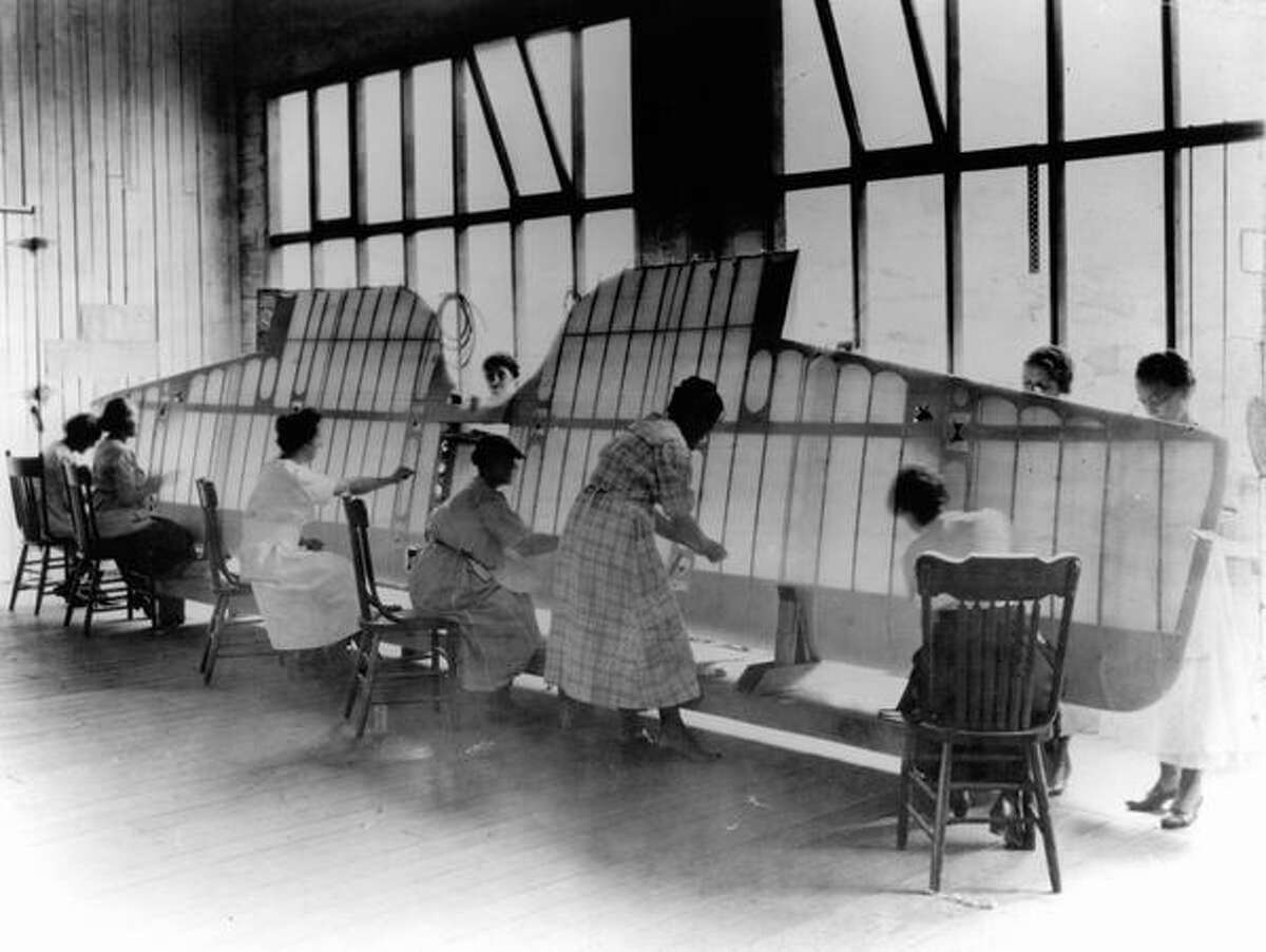 Until the 1930s, the wings and some other parts of airplanes were made of wooden frames covered by fabric.