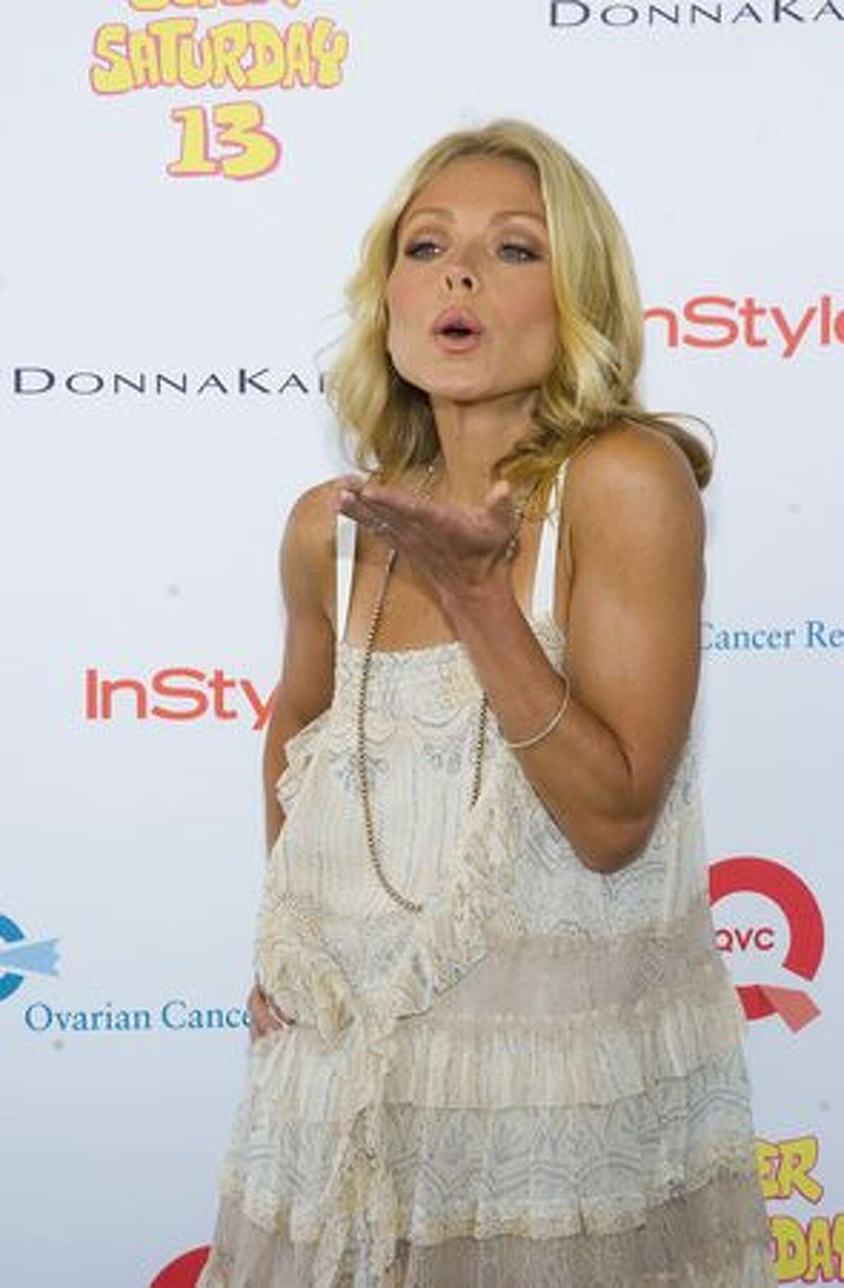Television personality Kelly Ripa attends the 13th Annual Super Saturday event at Nova's Ark Project on July 31, 2010 in Water Mill, New York.