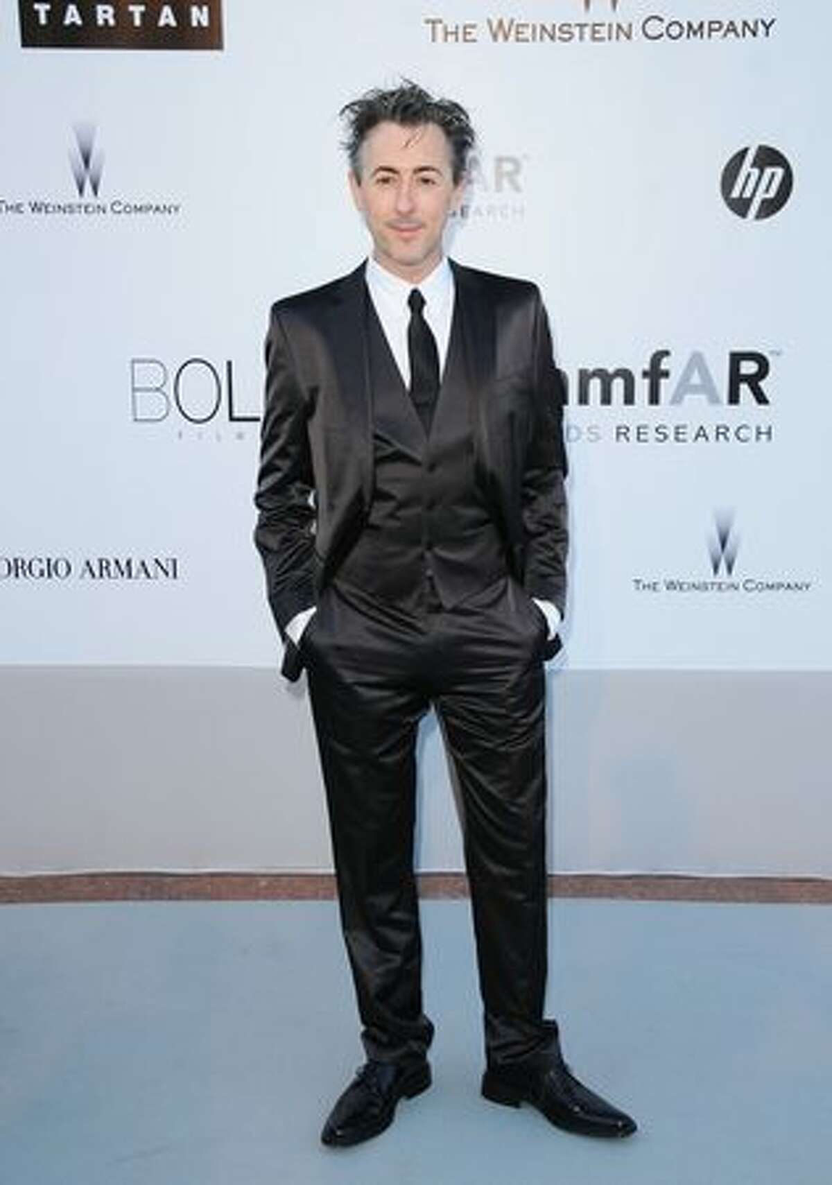 Actor Alan Cumming arrives at amfAR's Cinema Against AIDS 2010 benefit gala at the Hotel du Cap on May 20, 2010 in Antibes, France.