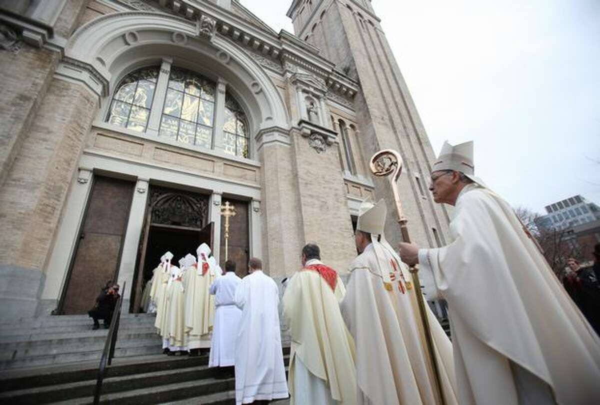 Installation Ceremony For Archbishop J Peter Sartain