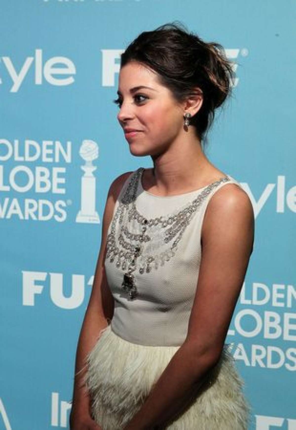Gia Mantegna, 20, is an actress and the daughter of actor Joe Mantegna. As Miss Golden Globe, she will assist in the presentation of Golden Globe Awards, a highlight of the Hollywood awards season, to be held Jan. 16, 2011.