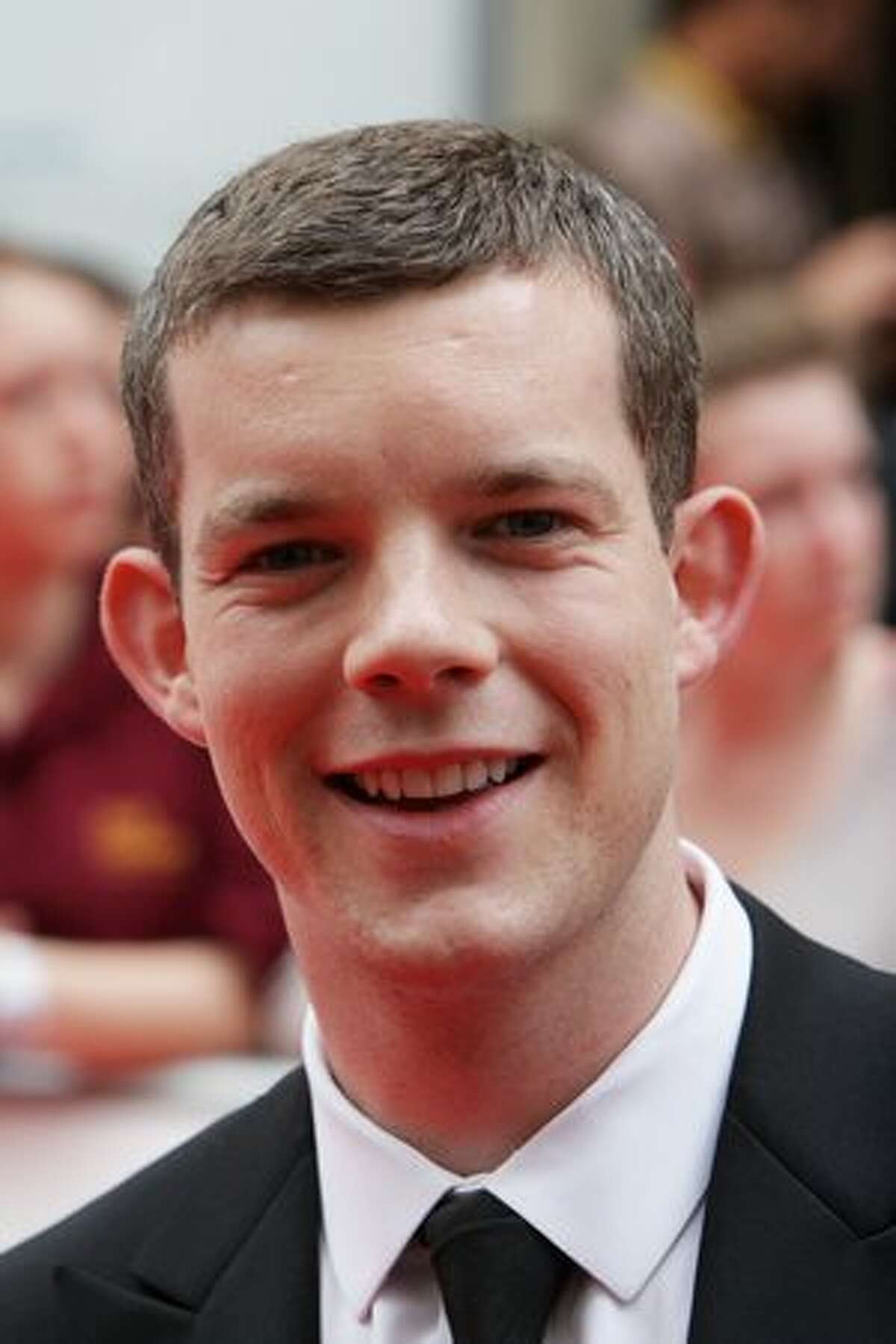 Russell Tovey arrives at The Philips British Academy Television Awards held at The Palladium.