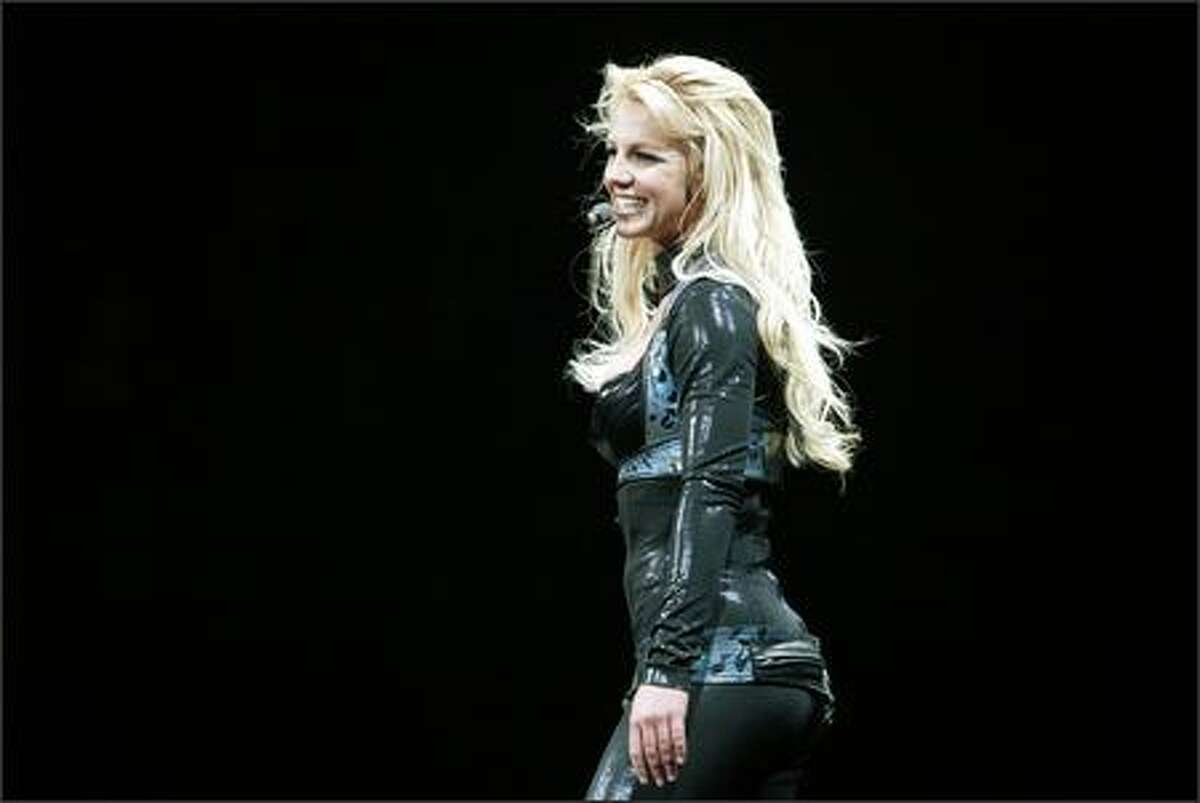 Britney Spears At Keyarena 3 12 04