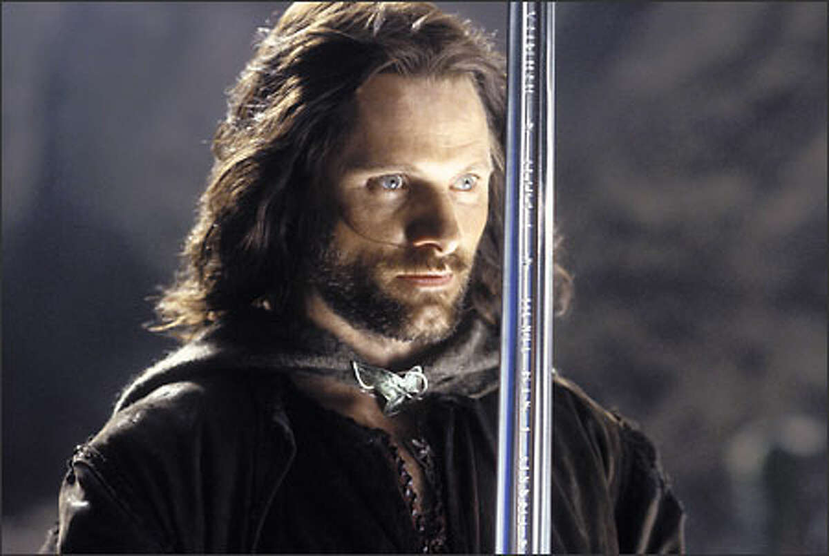 Aragorn (Viggo Mortensen) knows he must face his ultimate test in courage.