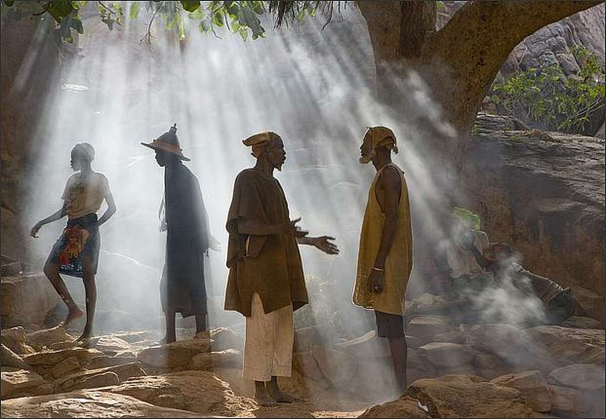 Members of the Dogon Tribe in Mali. Art Wolfe / Edge of the Earth Productions, LLC