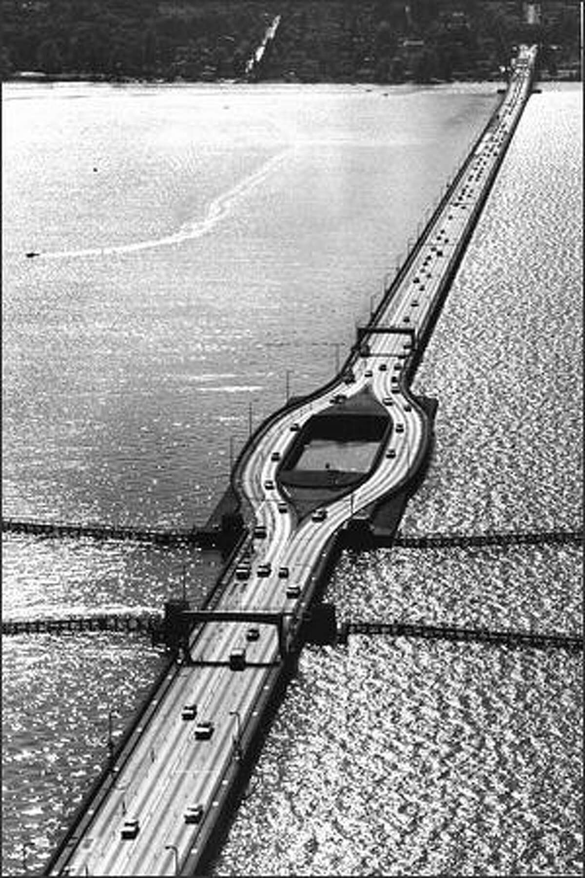 Washington Floating bridge capitol of the world