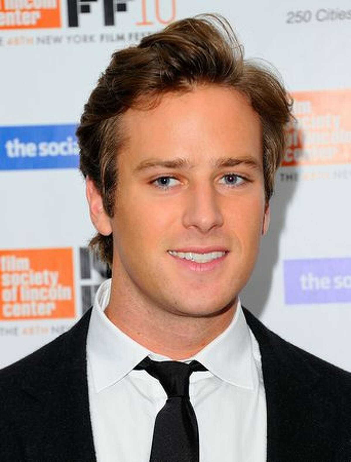 Actor Armie Hammer attends the premiere of "The Social Network" during the 48th New York Film Festival at Alice Tully Hall, Lincoln Center in New York City.
