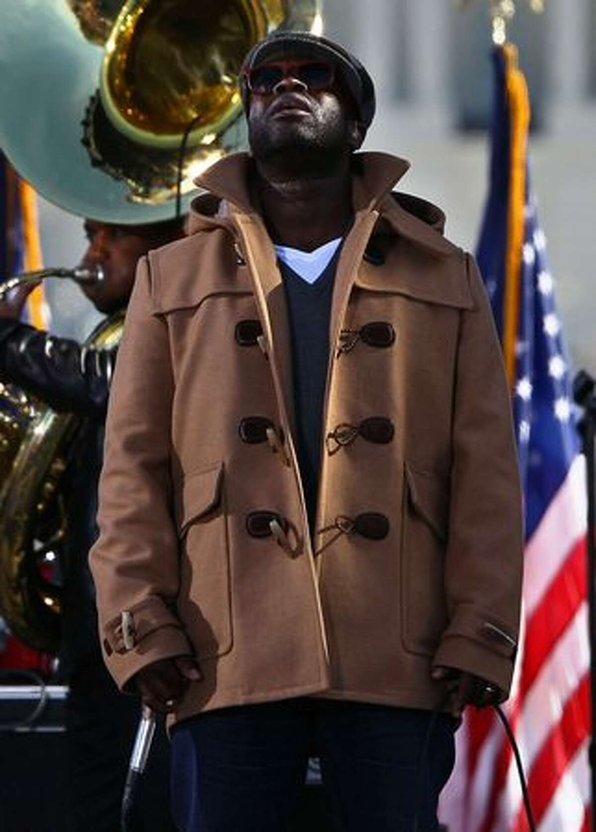 WASHINGTON - OCTOBER 30: Black Thought of The Roots performs at the Rally To Restore Sanity And/Or Fear on the National Mall on October 30, 2010 in Washington, DC. Comedians Jon Stewart and Steven Colbert are scheduled to hold the rally, which tens of thousands of people are expected to attend.