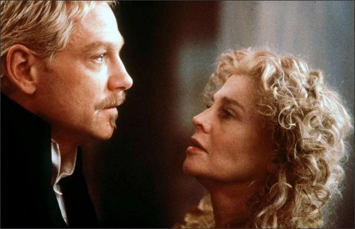 1996: Julie Christie, winner of the 2008 Golden Globe Award for best performance by an actress in a motion picture -- drama ("Away From Her"), stars with Kenneth Branagh in William Shakespeare's "Hamlet."