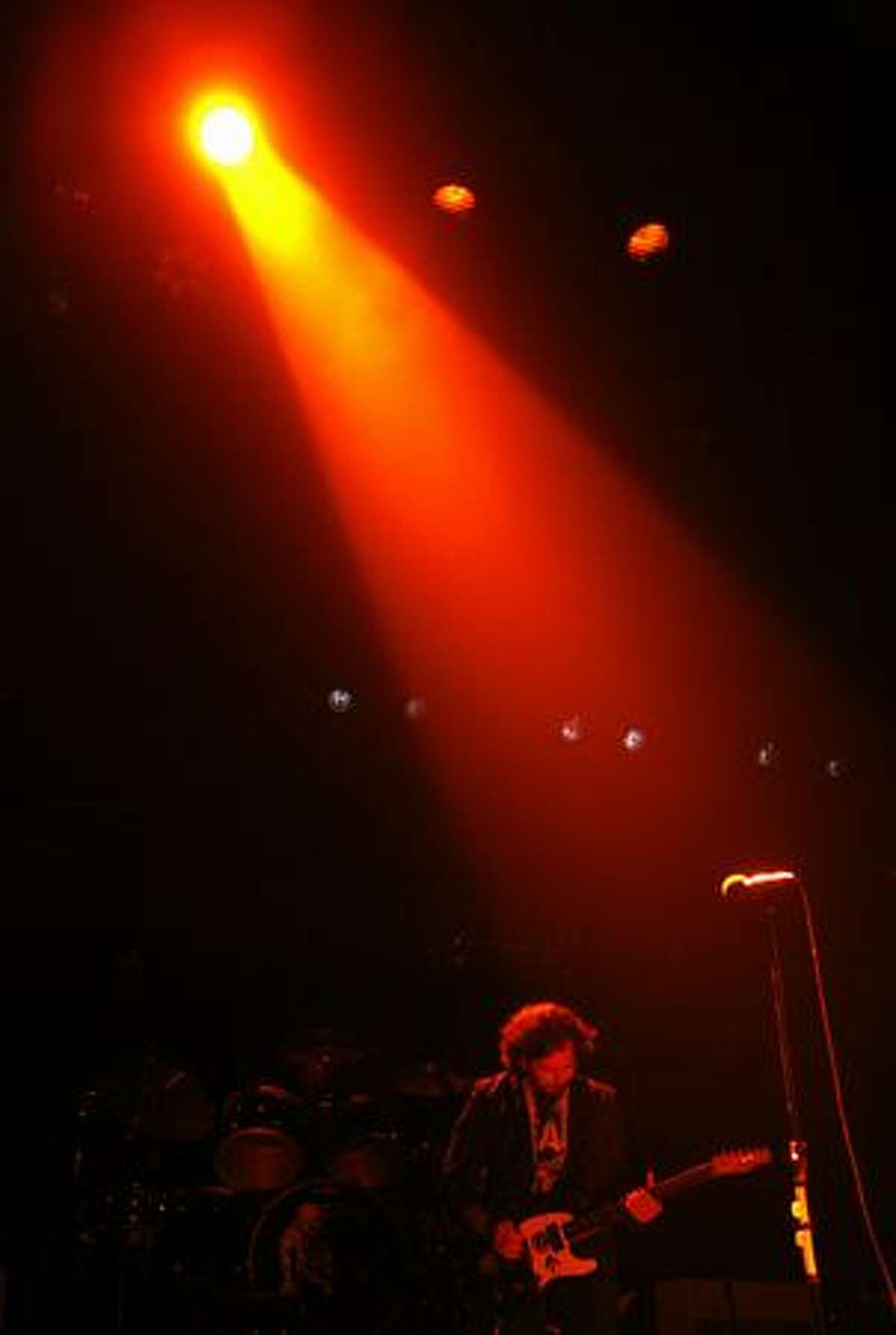 Eddie Vedder of Pearl Jam performs at KeyArena.