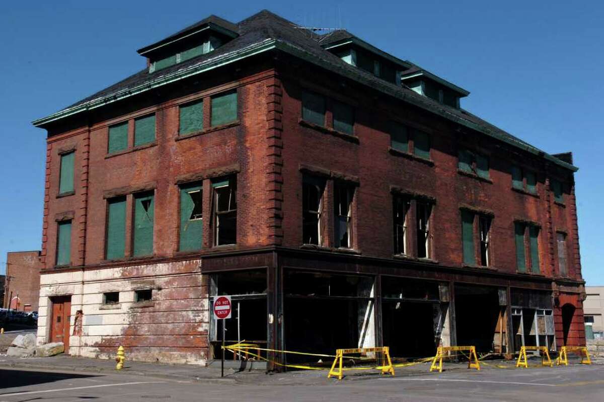 The Davidson's warehouse building at 227 Middle St. in Bridgeport, Conn. March 28th, 2011.