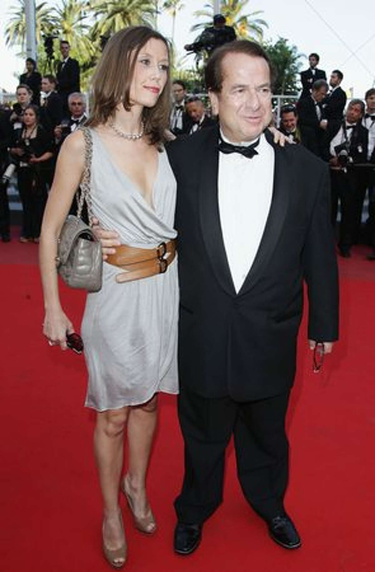 CANNES, FRANCE - MAY 22: Paul-Loup Sulitzer and guest attend the "The Exodus - Burnt By The Sun" Premiere at the Palais des Festivals during the 63rd Annual Cannes Film Festival on May 22, 2010 in Cannes, France.