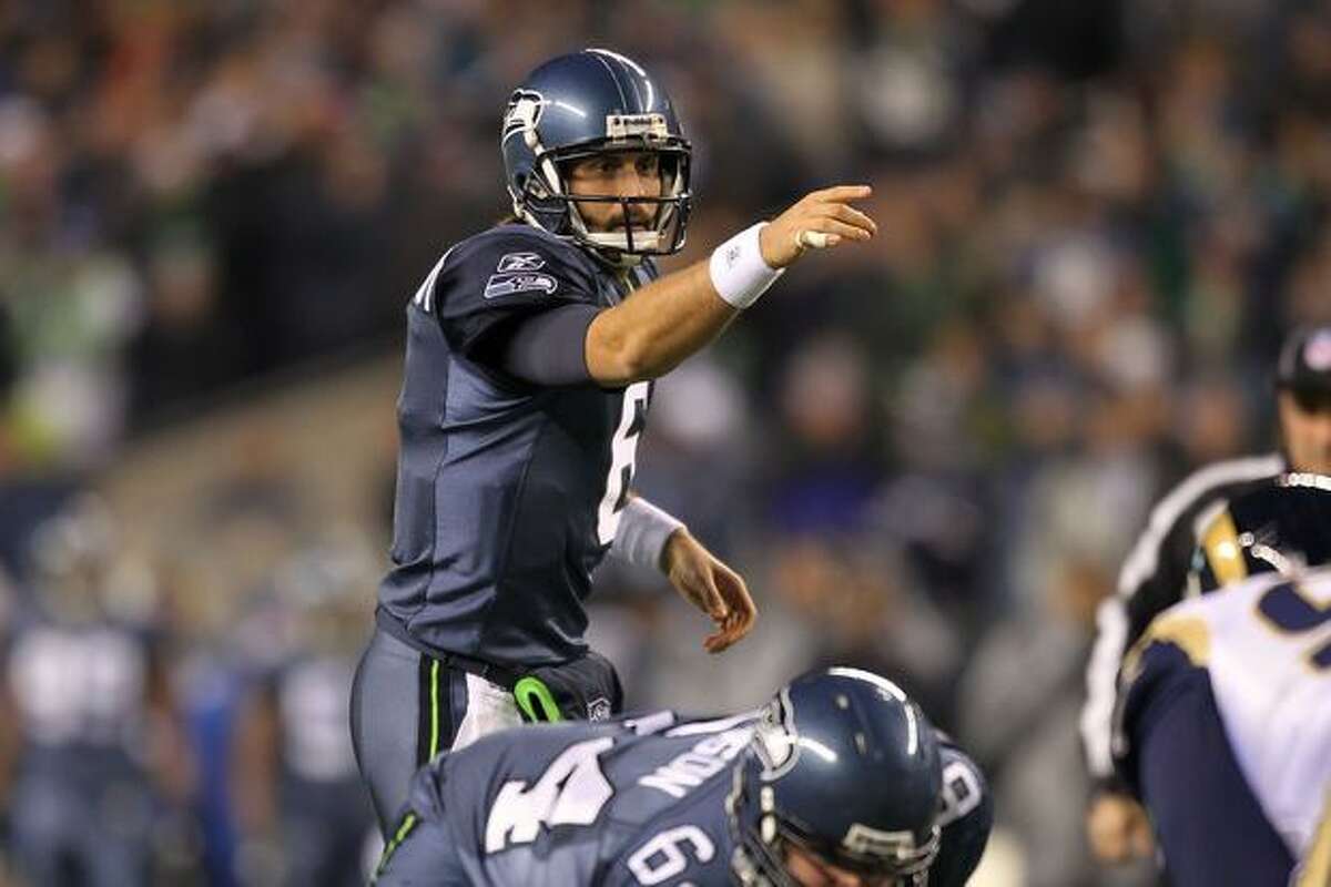 Charlie Whitehurst QB Seattle Seahawks 2009-2011 #clipboardjesus