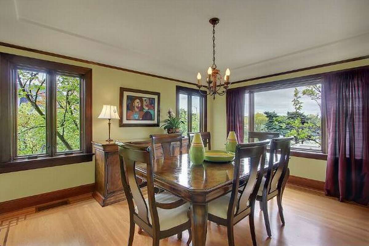 The dining room is spacious and has an ample amount of natural light. See the listing. (Peter Richmond/Windermere)