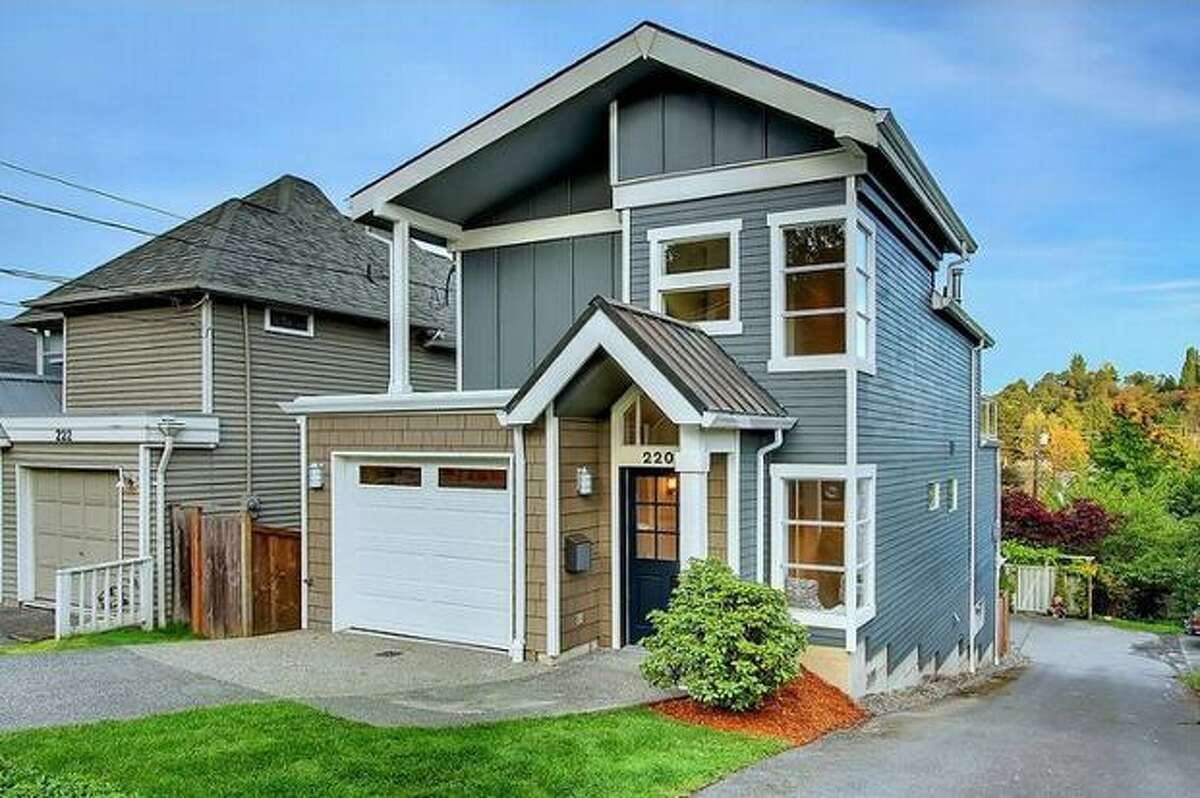 What is the market like for homes in Seattle around 1,800 square feet? Here are four houses with four different price points. This $499,000 home at 220 27th Ave E near Madison Valley has three bedrooms and 2.5 bathrooms. Built in 1993, this 1,750 square foot house has two large decks, a chef’s kitchen, refinished hardwood floors and a gas fireplace. (Windermere.com) See the listing.