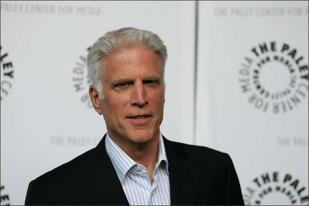 Actor Ted Danson arrives at the Payley Center for Media's 25th annual Paley Television Festival at the Arclight Cinema on March 24, 2008 in Hollywood, Calif.
