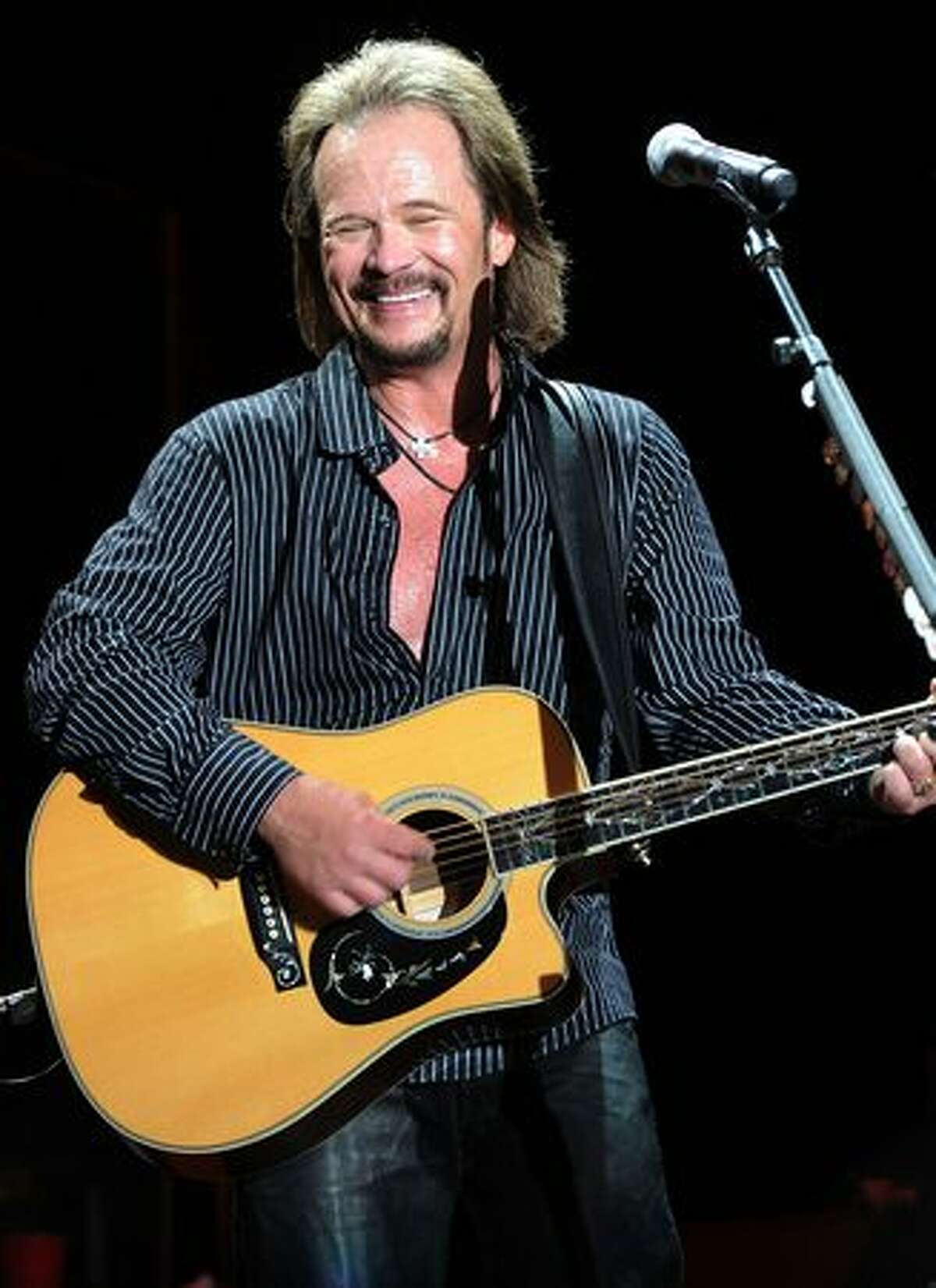 Singer/Songwriter Travis Tritt performs during the 2010 BamaJam Music & Arts Festival at the corner of Hwy 167 and County Road 156.