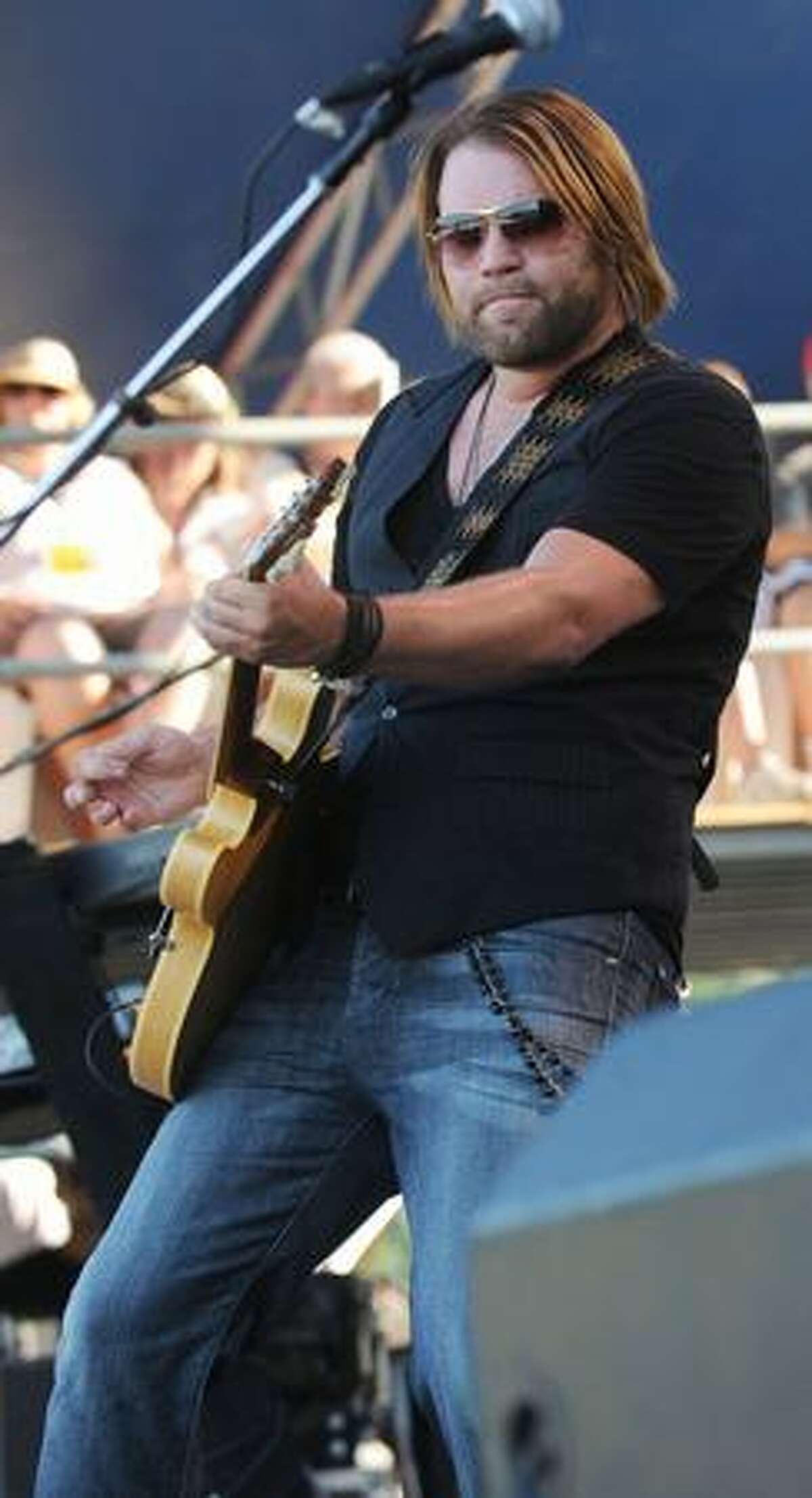 Singer/Songwriter James Otto performs during Country Stampede 2009 at Tuttle Creek State Park in Manhattan, Kansas.