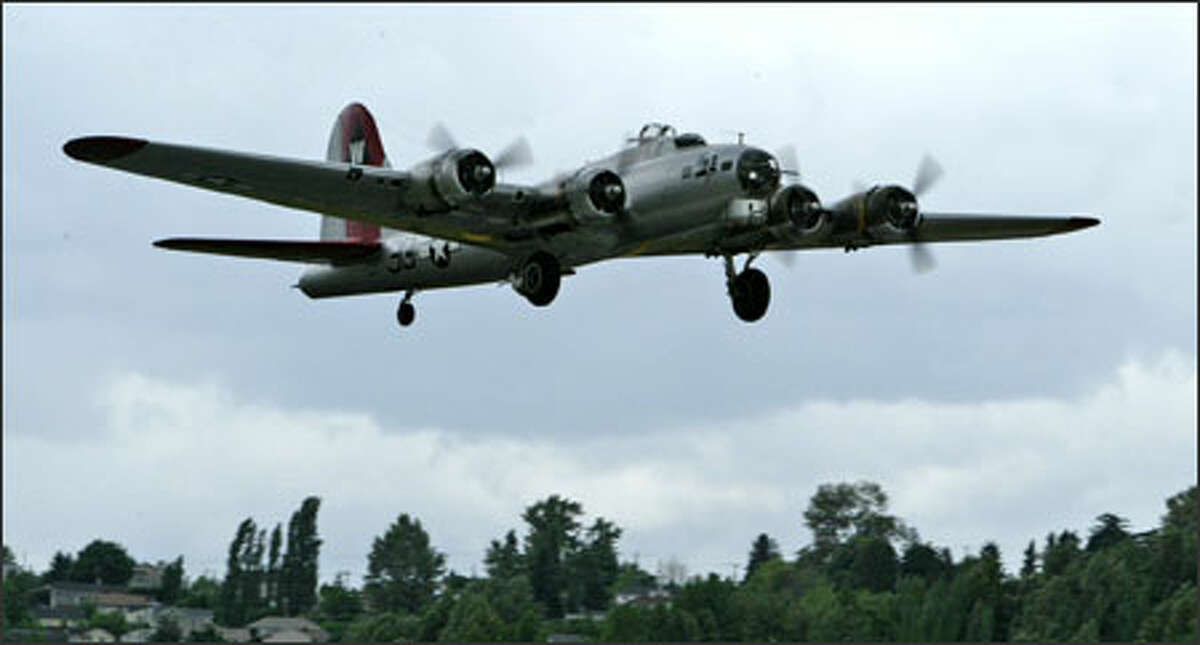 Seattle welcomed an old visitor Wednesday when a B-17 Flying Fortress named the Aluminum Overcast returns to Boeing Field for the Memorial Day weekend. The bomber will be at the Museum of Flight through Monday, and the public can tour the plane or take 30-minute rides. The cost of a ride is $399, and members of the Experimental Aircraft Association get a discount. Saturday, Sunday and Monday, the public can meet four of the African American pilots who became known as the Tuskegee Airmen during World War II. Those pilots helped escort B-17 bombers on daylight bombing raids over Germany.