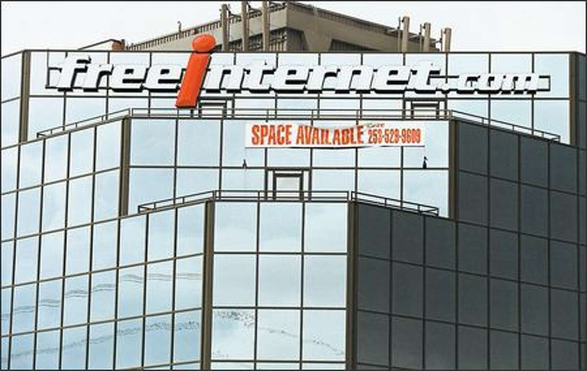 Dot-coms like Freeinternet.com left many empty buildings behind.