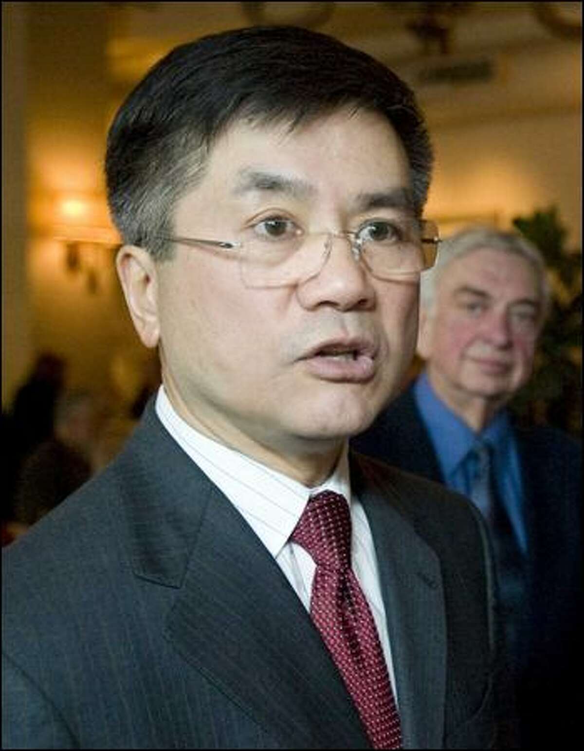 Democrat Gary Locke served two terms as Washington governor, was later U.S. Secretary of Commerce and U.S. Ambassador to China.  He is blasting Republicans' 2020 campaign theme that Democrats are "soft on China."