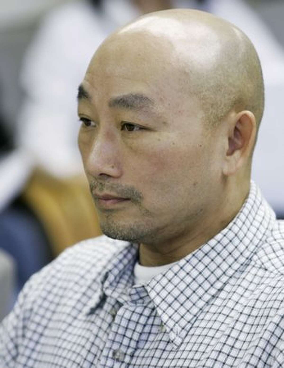 Wai Chiu "Tony" Ng looks on Feb. 14, 2007, prior to the official start of a hearing before the Indeterminate Sentence Review Board at the McNeil Island Corrections Center on McNeil Island.