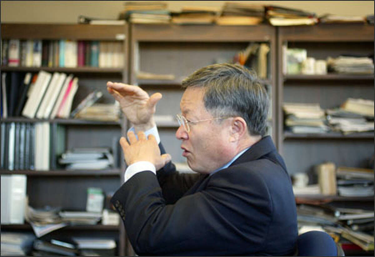 "We are in a very good position going into the next biennium, a very healthy position," Chang Mook Sohn, executive director of the state's Economic and Revenue Forecast Council, said earlier this week in his Olympia office.
