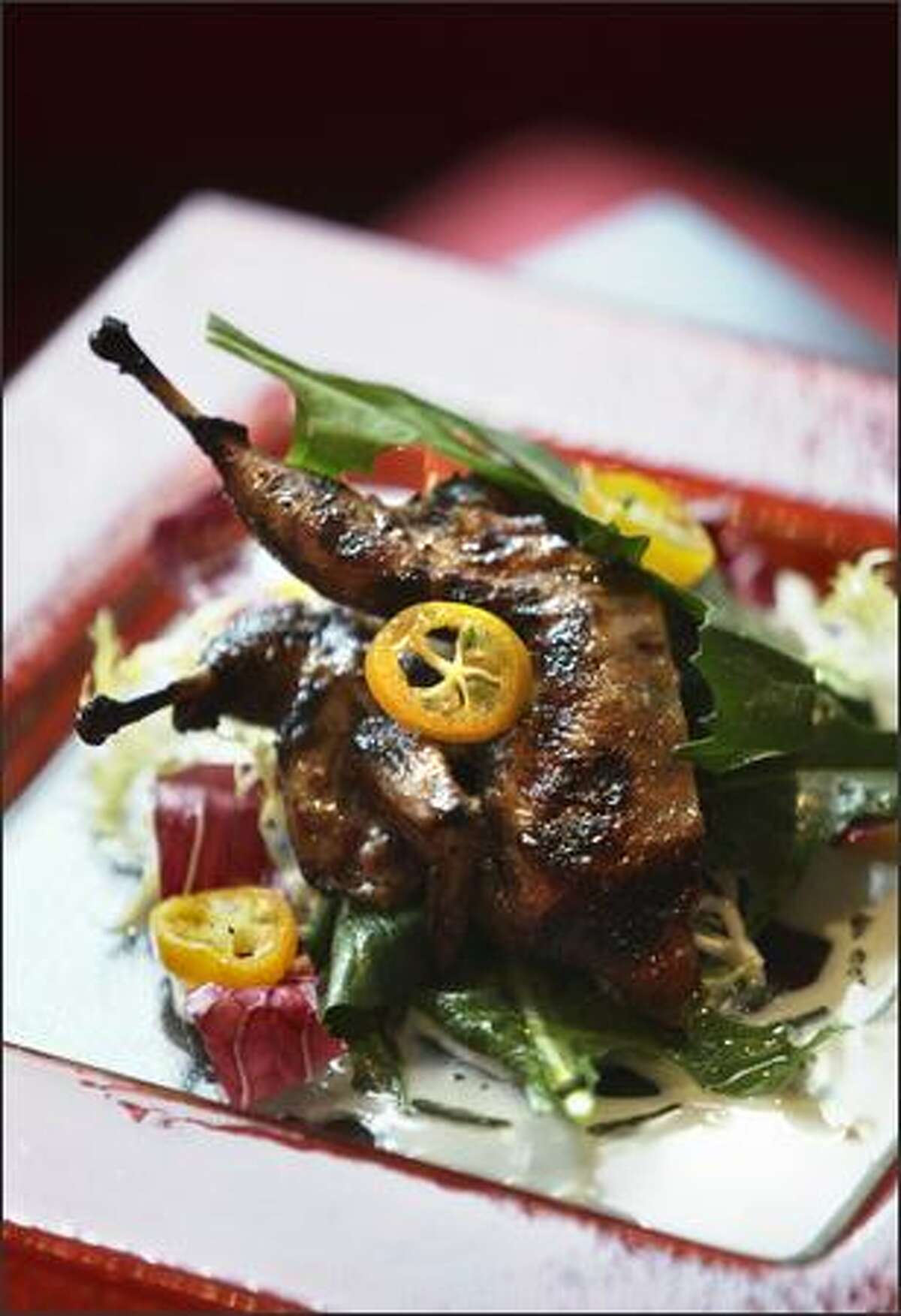 The juicy Oregon quail hits all the right notes with a smoky flavor. Sazerac's attempts to balance the menu with elements of the Northwest and South can be challenging, but when the kitchen gets it right, the results are fantastic.