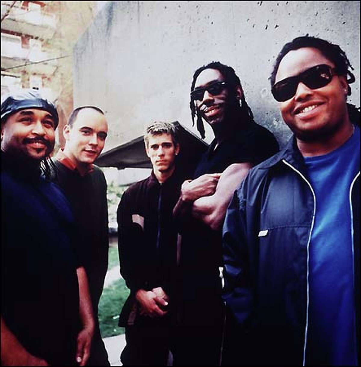 The wildly popular band consists of Stefan Lessard, Carter Beauford, Dave Matthews, Boyd Tinsley and LeRoi Moore.