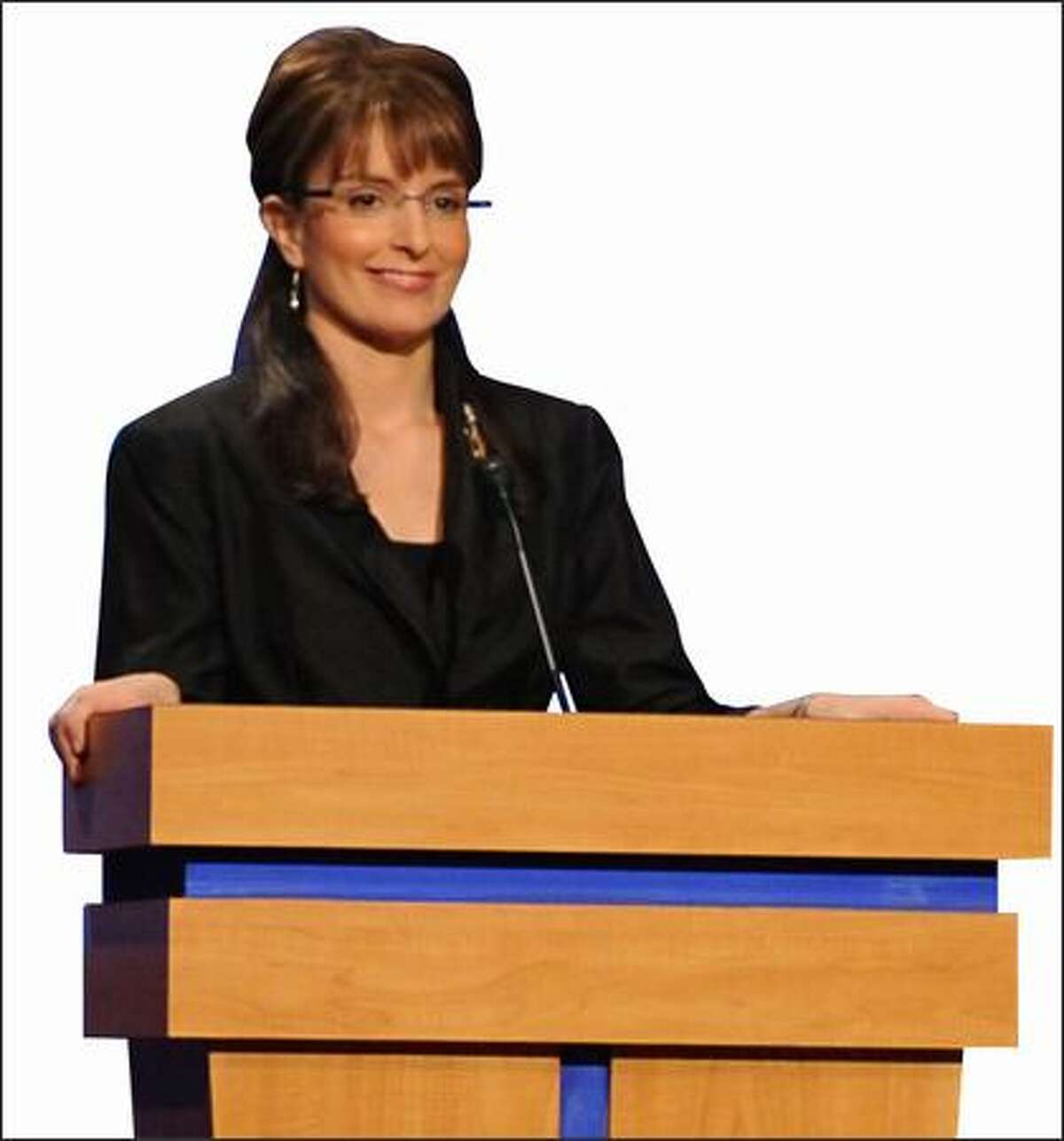 Tina Fey as Sarah Palin on "SNL."