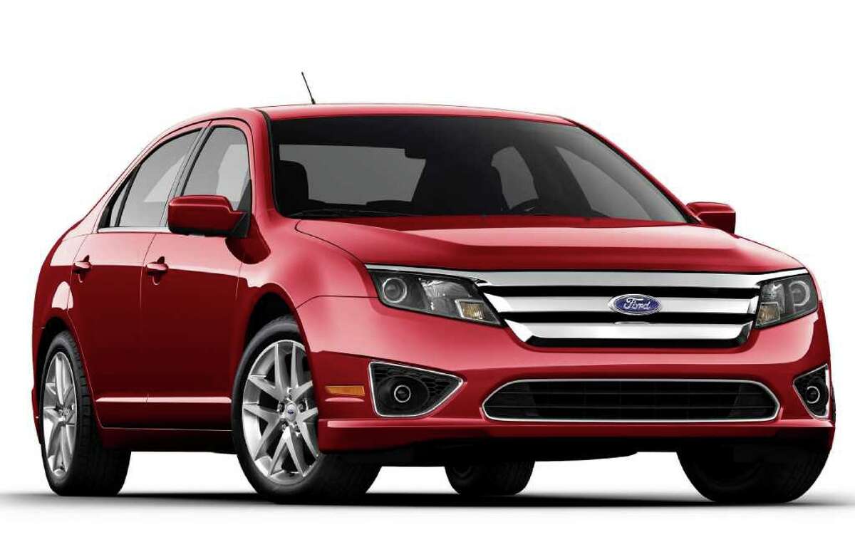 The 2011 Ford Fusion is available in this gasoline-electric hybrid version, as well as a regular gasoline-powered model.
