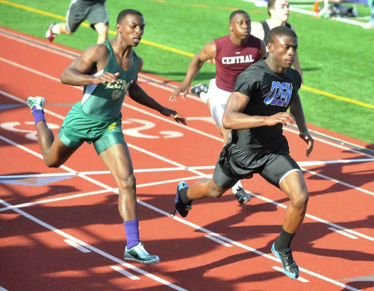 Local track and field athletes competing in this week's state meet