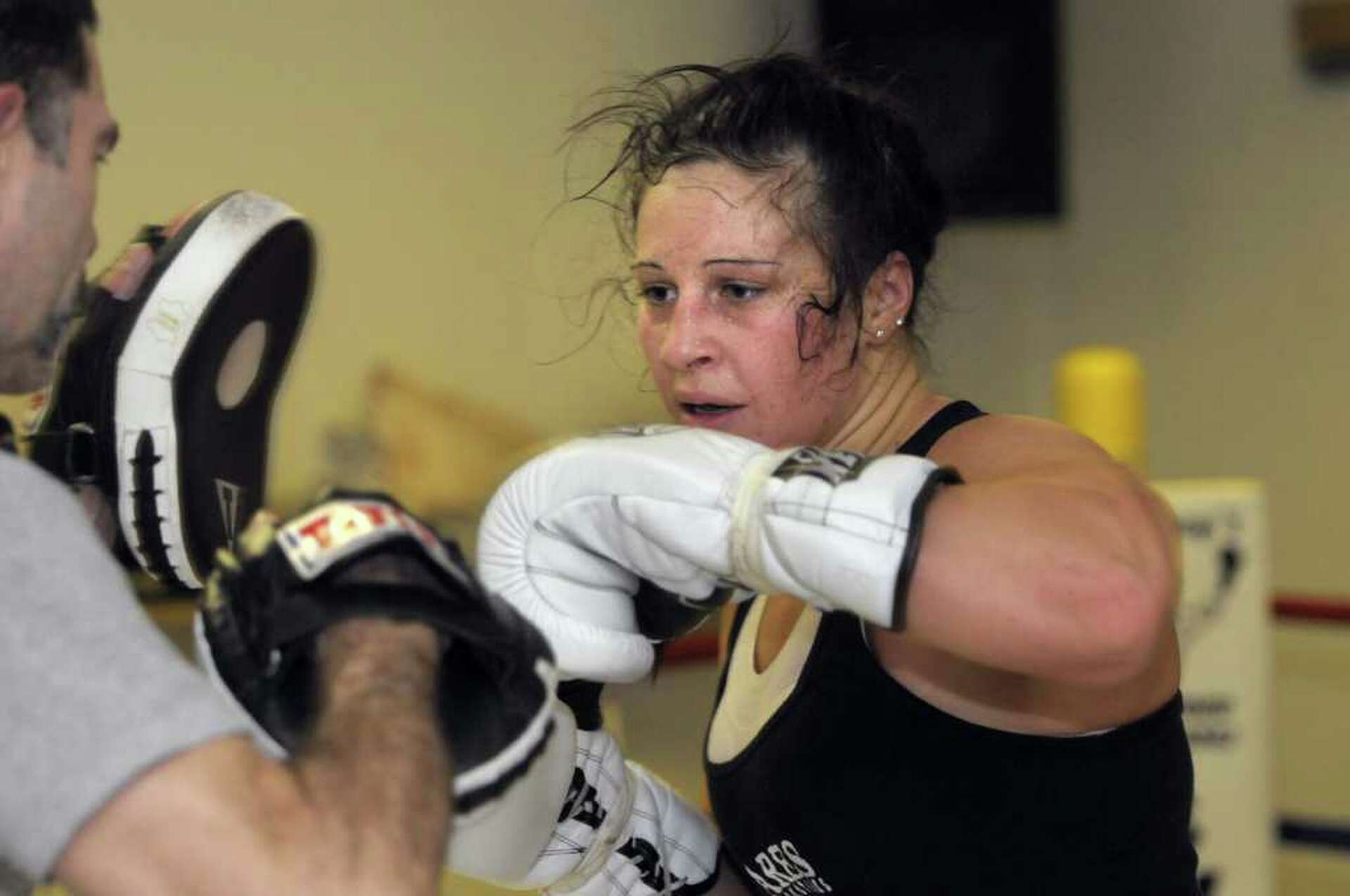 Her puncher's chance