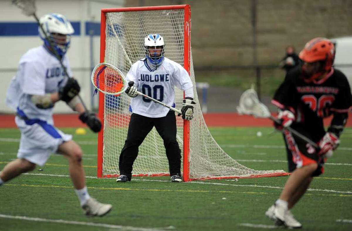 A good lacrosse goalie needs courage, composure, communication skills