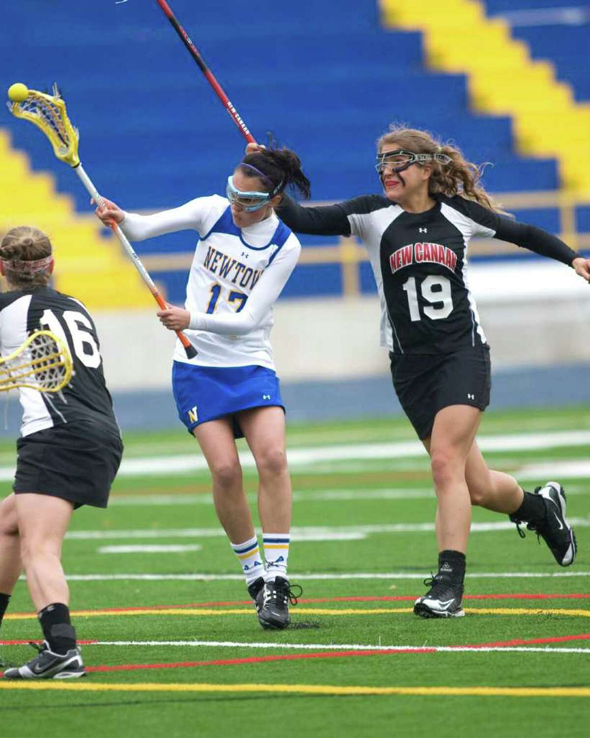 Newtown girls lacrosse falls in inter-conference battle with powerful ...