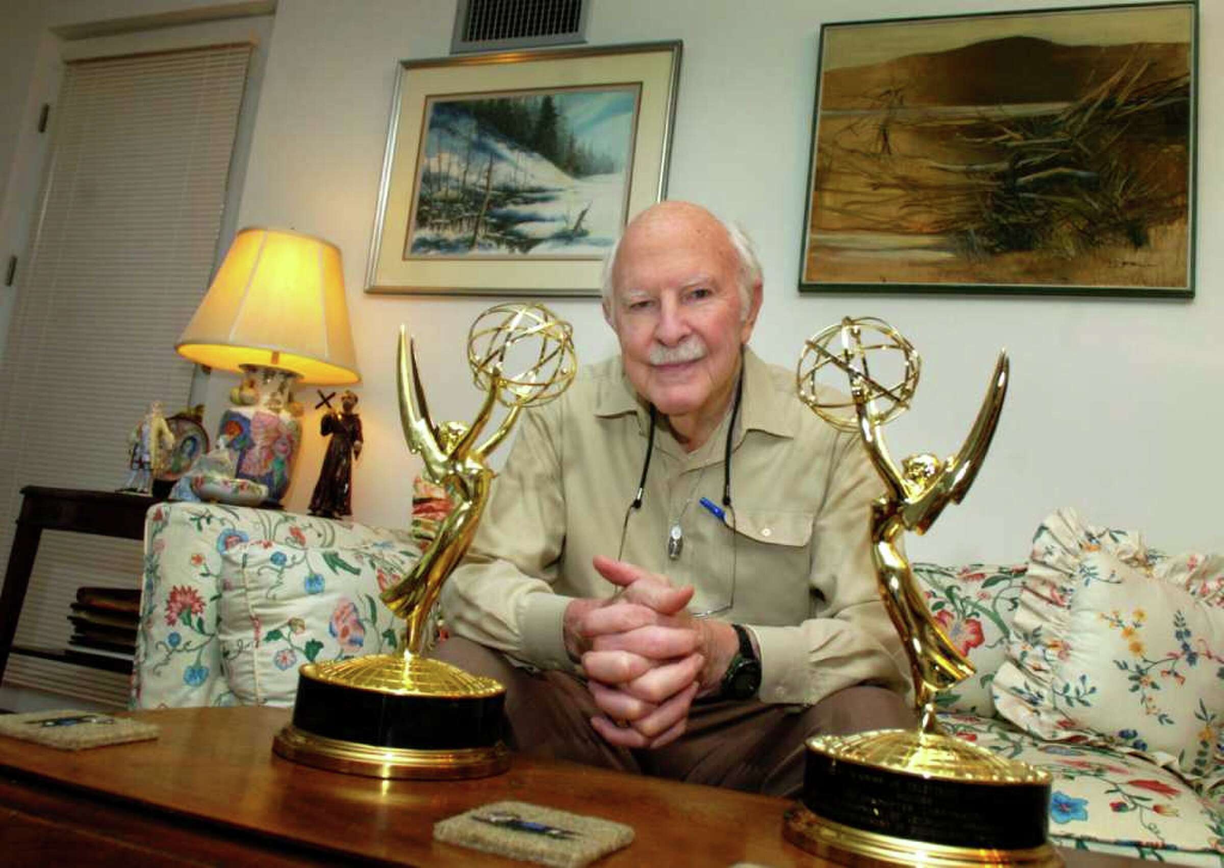 Hubert Schlafly, Teleprompter inventor and satellite visionary, dies at 91