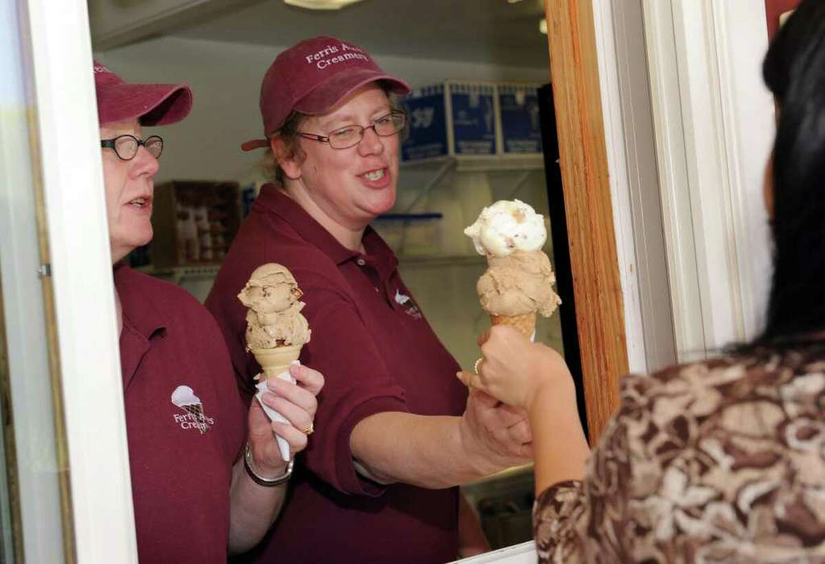 Ferris Acres Creamery on Route 302 in Newtown, opened for the season Tuesday, April 27, 2011.