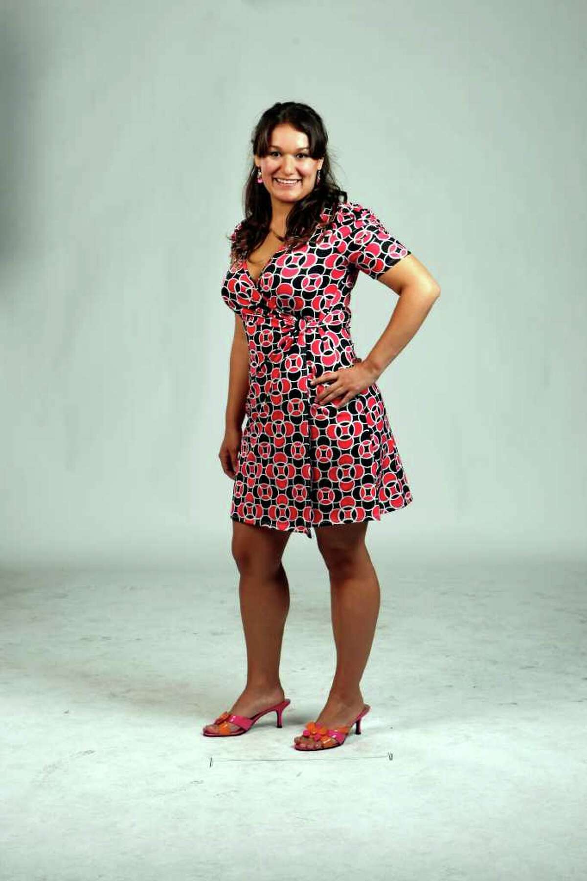 CONEXION: Karin Wedholm, 2011 Top 10 Hottest Latina contestants. Photographed Sunday April 10, 2011 HELEN L. MONTOYA/hmontoya@express-news.net