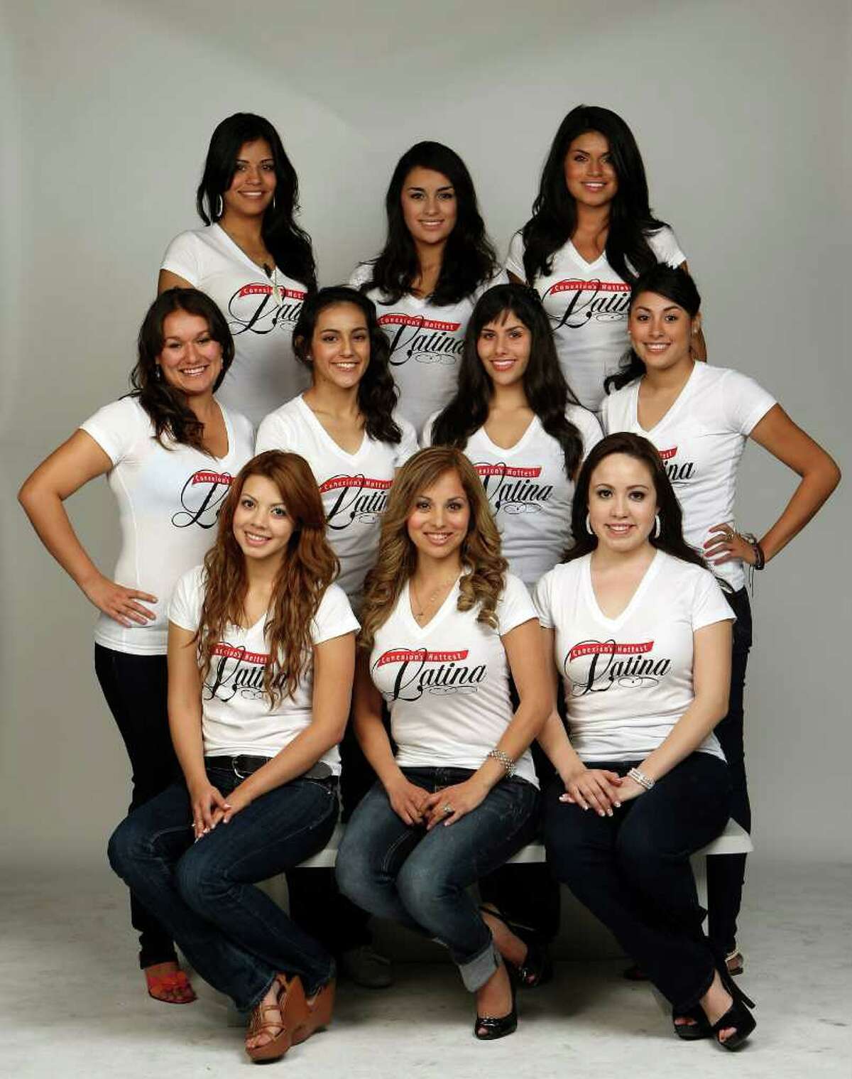 CONEXION: 2011 Top 10 Hottest Latina contestants. Photographed Sunday April 10, 2011 HELEN L. MONTOYA/hmontoya@express-news.net