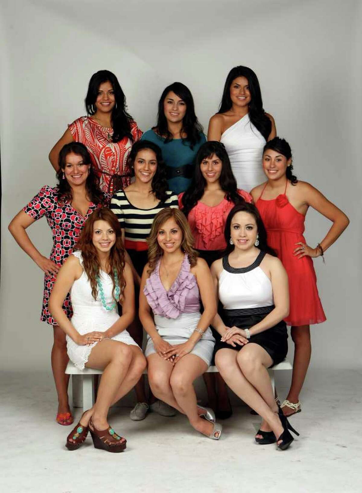CONEXION: 2011 Top 10 Hottest Latina contestants. Photographed Sunday April 10, 2011 HELEN L. MONTOYA/hmontoya@express-news.net