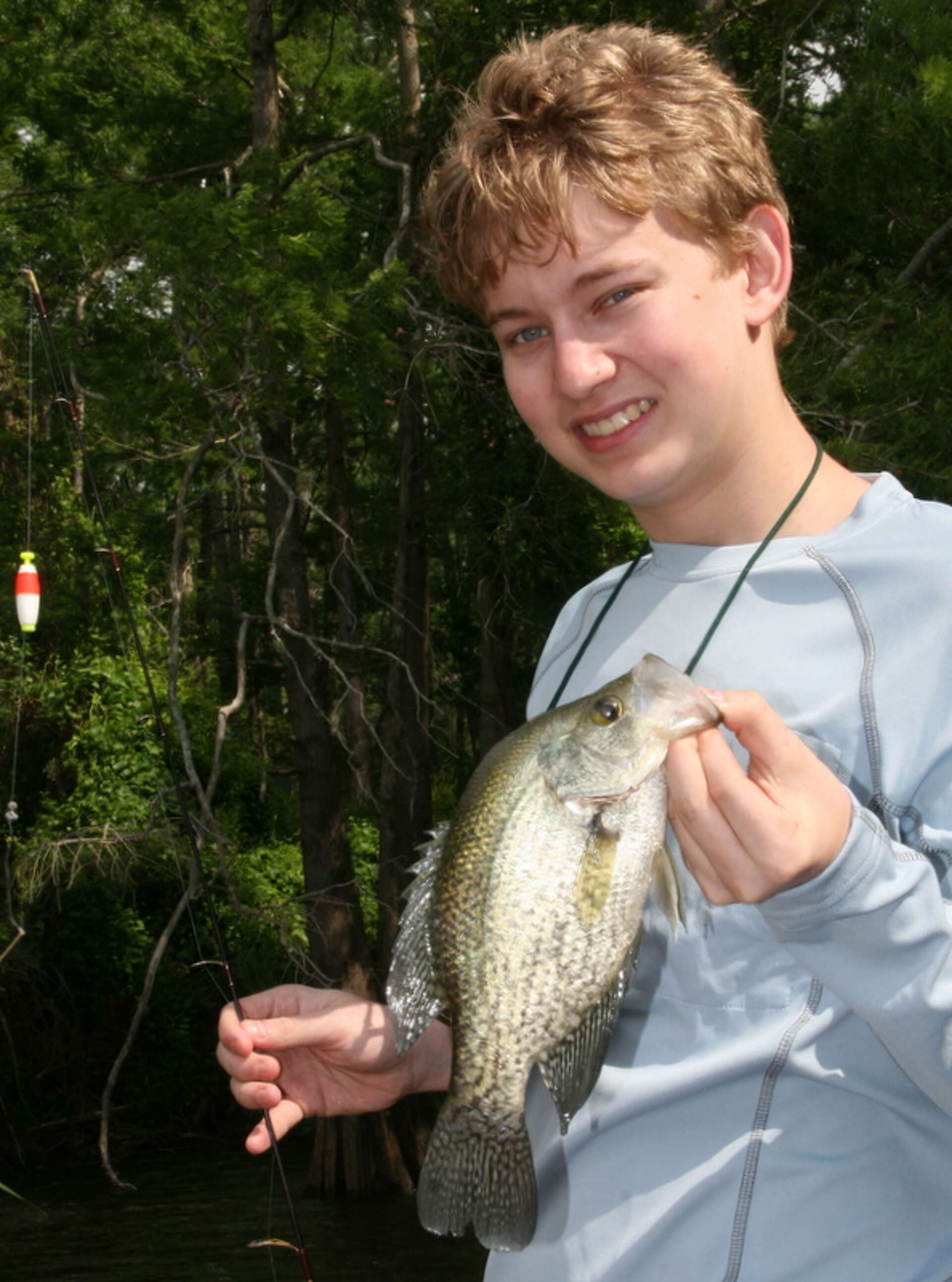 International angler finds fame on television